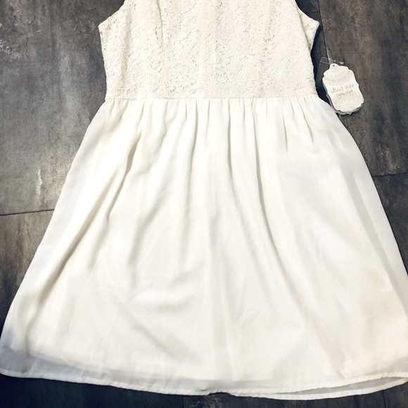 Party Dress Altar’d State Women’s Dress Size M Cream - Picture 3 of 6